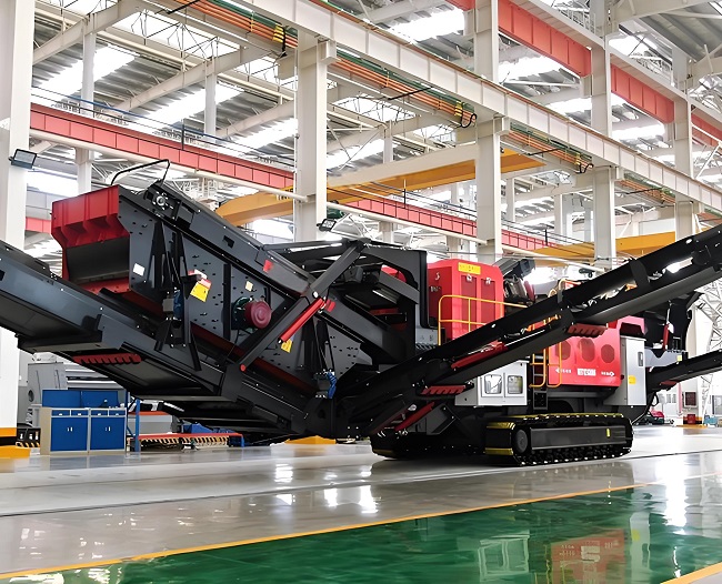 履带式移动破碎站